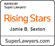 Rated by Super Lawyers | Rising Stars | Jamie B. Sexton | SuperLawyers.com